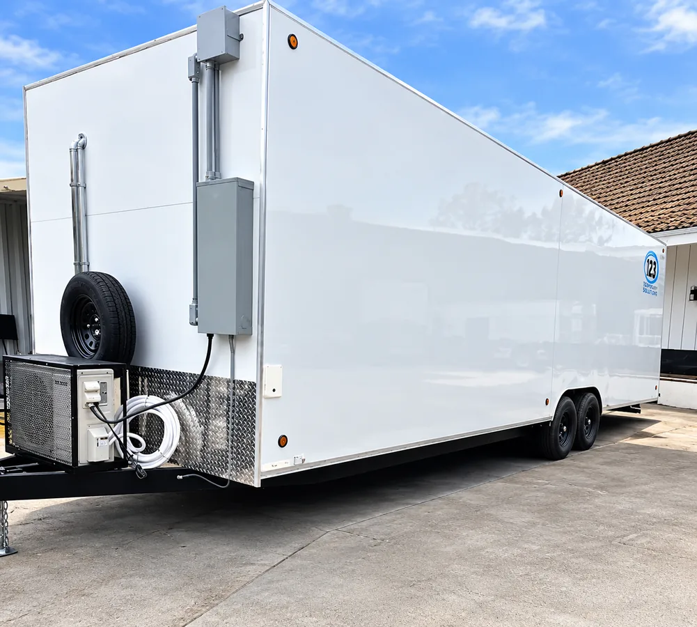Commercial conveyor trailer reference image